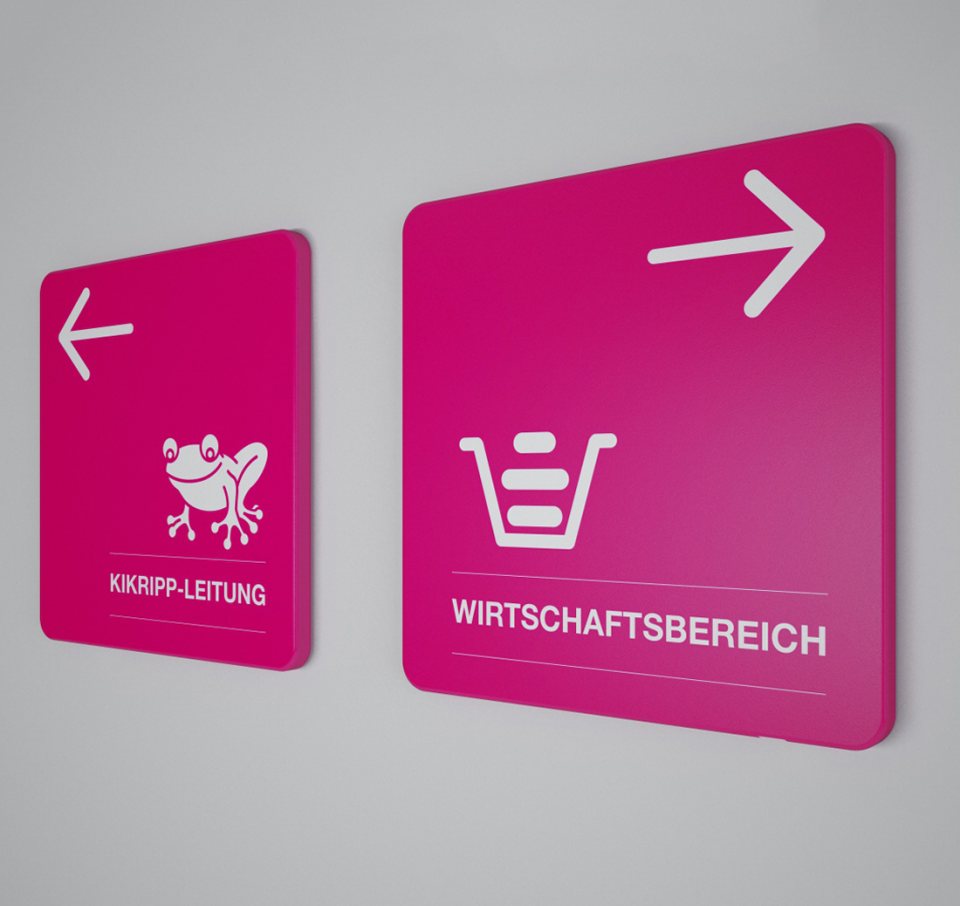 #links Kikripp Schild
