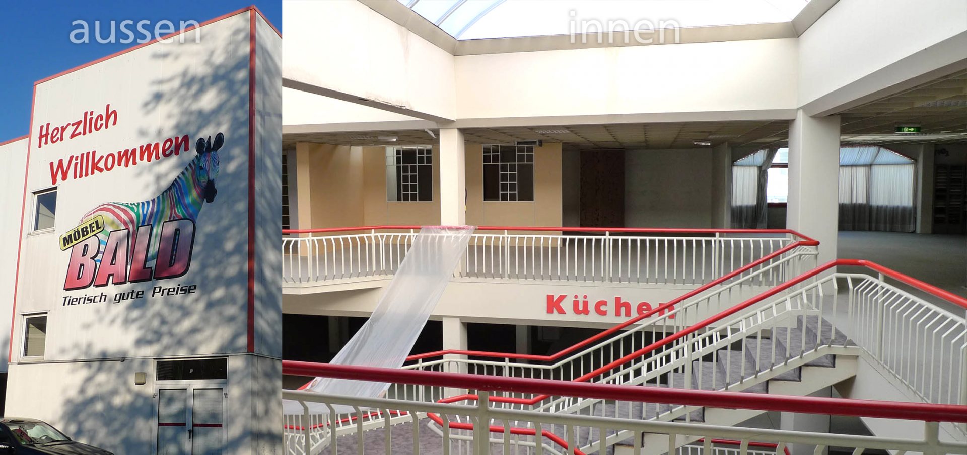 #unten Ort Kunstwechsel Aussen- und Innenansicht