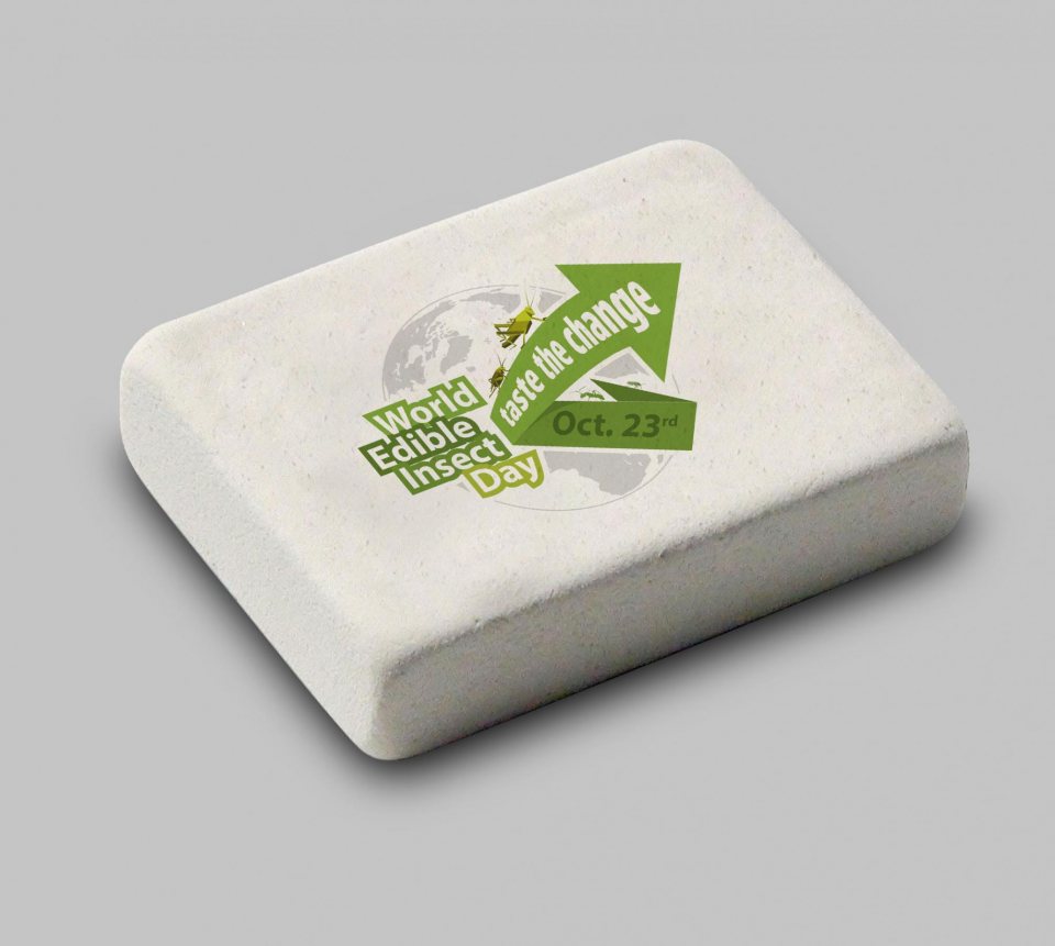 #rechts Werbemittel mit Logo World Edible Insect Day